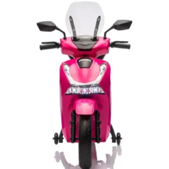 Moto Elettrica per Bambini 12V Scooter Rosa Honda SH125