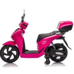 Moto Elettrica per Bambini 12V Scooter Rosa Honda SH125