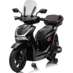 Moto Elettrica per Bambini 12V Scooter Nero Honda SH125
