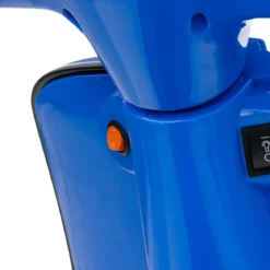 Moto Elettrica 24V per Bambini Blu Doppia Batteria Waterproof