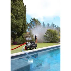 Motopompa Antincendio PoolSam per Piscina Pompa Acqua Carrellata Incendio