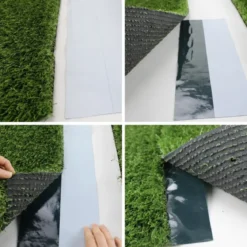 Nastro di Giunzione Autoadesivo Verde per Prato Sintetico 500x15 cm