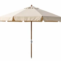 Ombrellone in Legno 2x3 Palo Centrale Rettangolare da Giardino Terrazzo Tavolo