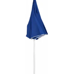Ombrellone per Giardino Blu 2,4x2,4 m Alluminio Inclinabile con Sacca