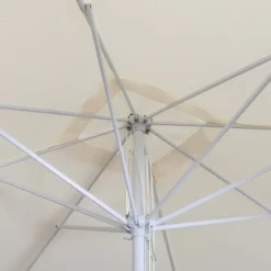 Ombrellone Tondo 300cm Ecru Struttura in Metallo