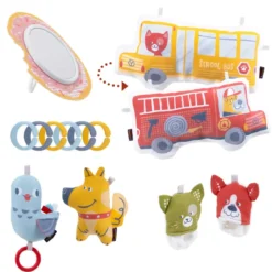 Palestrina Evolutiva Neonato 3 in 1 con Supporto Seduta Giochi 80x90 cm