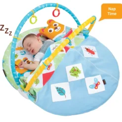 Palestrina Pieghevole Neonato Bambino Suoni Copertina Giochi 90x91 cm