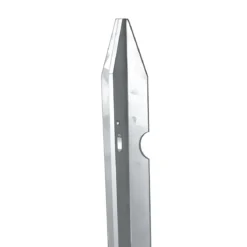 10 Paletti 225cm in Ferro Zincato per Recinzione