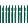 10 Paletti Recinzione da 175 cm in Ferro Plastificato Verde