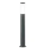 Paletto Intec per Illuminazione da Esterno in Acciaio 70 cm Antracite