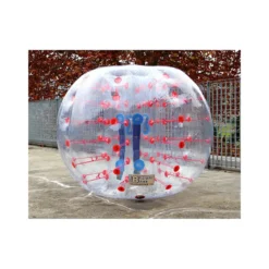 Palla Gonfiabile Happy Bumper Ball 1.5 mt con Pompa Aria Pallone Calcio Paraurti