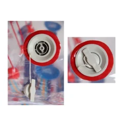 Palla Gonfiabile Happy Bumper Ball 1.5 mt con Pompa Aria Pallone Calcio Paraurti