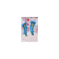 4 Palla Gonfiabile Happy Bumper Ball 1.5 mt 1 Pompa Aria Pallone Calcio Paraurti