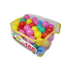 100 Palline Colorate in Plastica per Bambini Casette Gonfiabili Piscina Morbide