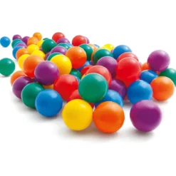 100 Palline per Piscina Gonfiabili Bambini 6,5 cm Colori Assortiti