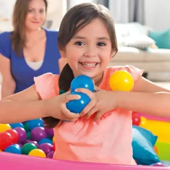 100 Palline per Piscina Gonfiabili Bambini 6,5 cm Colori Assortiti