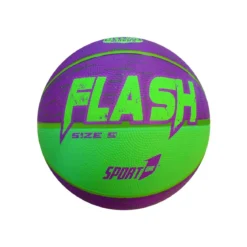 Pallone da Basket Misura 5 in Gomma Termosaldata 22 cm Bambini Ragazzi