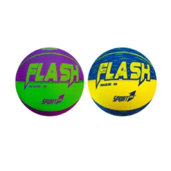 Pallone da Basket Misura 5 in Gomma Termosaldata 22 cm Bambini Ragazzi