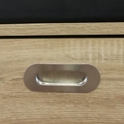 Panca Scarpiera Seduta Imbottina in Legno Marrone Chiaro da Ingresso