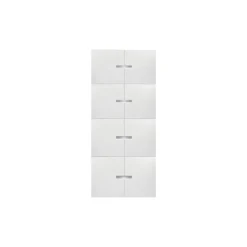 Pannello Pantografato con Inserti in Alluminio per Porta Blindata da Esterno