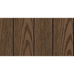 Pannello per Porta Blindata Alluminio Noce Effetto Perlina 90x210 cm