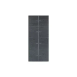 Pannello per Porta Blindata Moderno Inserti Alluminio Rivestimento per Esterno