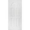 Pannello per Portoncini Blindati Portoni 90x210 Bianco in Vetroresina da Esterno