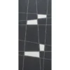 Pannello Trap per Porta Blindata Grigio Pantografato con Inserti Moderni