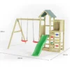 Parco Giochi Bimbi da Giardino in Legno Altalena Scivolo Picnic Tavolo
