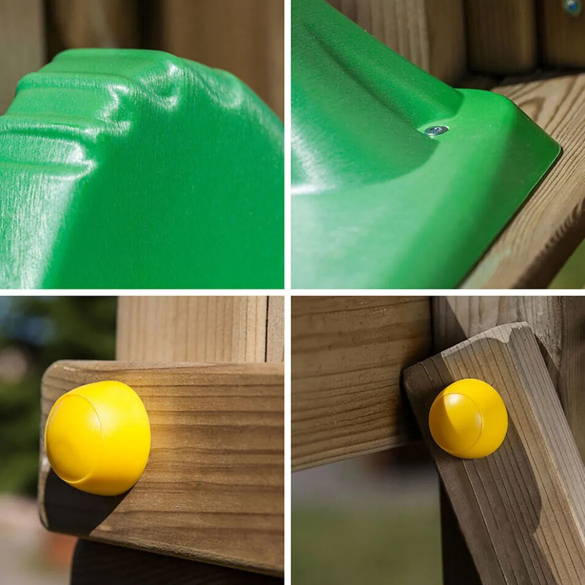 Parco Giochi in Legno per Bimbi da Giardino Altalena Scivolo Arrampicata
