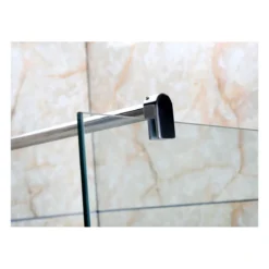 Parete Doccia Fissa 8 mm Walk In 80 90 100 110 120 Box Lato Anta Cristallo Vetro