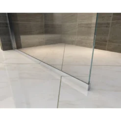 Parete Doccia Walk In 100 120 140 Box 8 mm 1 Lato Anta Fissa Vetro