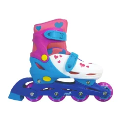 Pattini Easy Roller per Bambina 39-42 In Linea Lunghezza Regolabile Bimba Freno