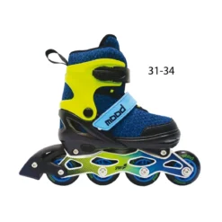 Pattini in Linea a 4 Rotelle da Bambino 31-34 Roller Rolleblade Regolabili Freno