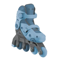 Pattini per Bambini 2 in 1 Regolabili Taglia 26–29 Celeste Pastello