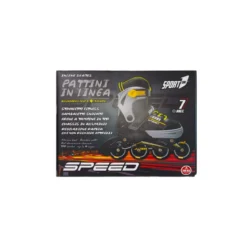 Pattini per bambini Speed taglia 35- 38 a 4 ruote in linea