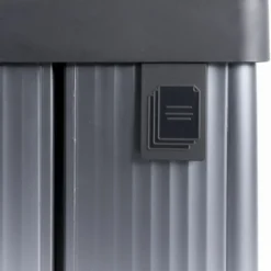 Pattumiera Keter 54L Blu Perlato Differenziata Materiale Riciclato