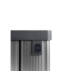 Pattumiera Keter 54L Grigio Perlato Differenziata Materiale Riciclato