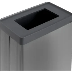 Pattumiera Keter 54L Grigio Perlato Differenziata Materiale Riciclato