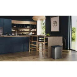 Pattumiera Keter 54L Grigio Perlato Differenziata Materiale Riciclato