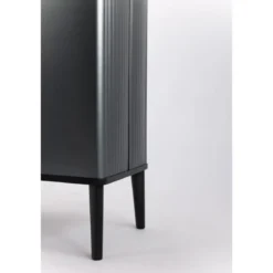 Pattumiera Keter 54L Grigio Perlato Apertura Push per Cucina con Gambe