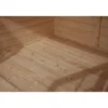 Pavimento in Legno Grezzo per Casetta Lea con Travetti Trattati Autoclave