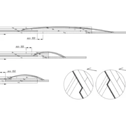Pavimento per Casetta in Legno da Giardino 385x282 cm
