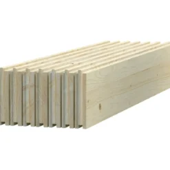 Pavimento per Casetta in Legno da Giardino 260x260 cm Kit Base