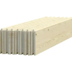 Pavimento per Casetta in Legno da Giardino 446x446 cm