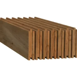 Pavimento per Casetta in Legno da Giardino 296x200 cm Kit Base