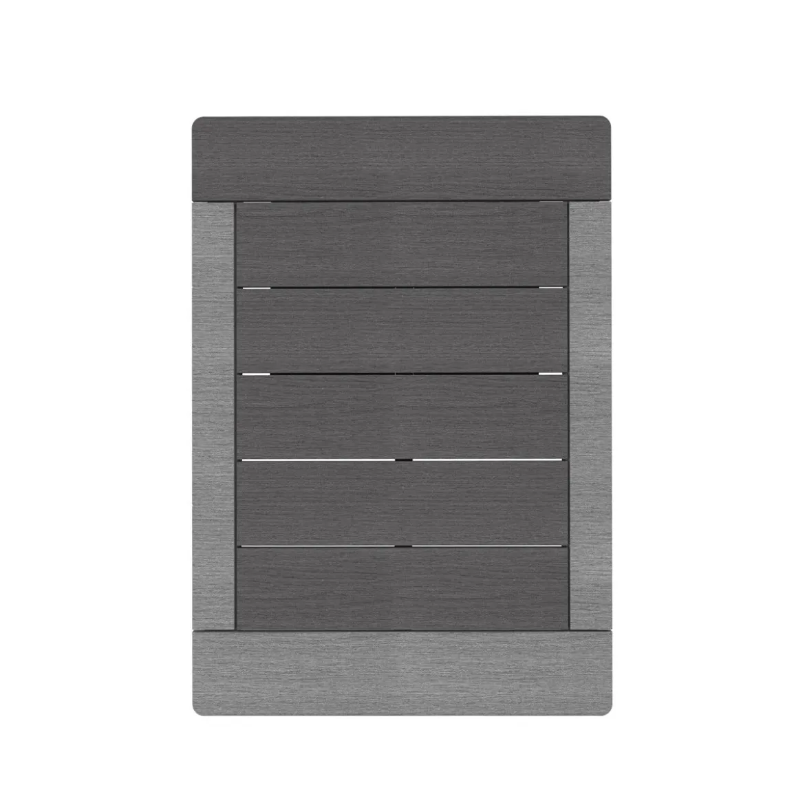 Pedana Base per Doccia Solare da Esterno Giardino 97x75 in Composito Antiscivolo