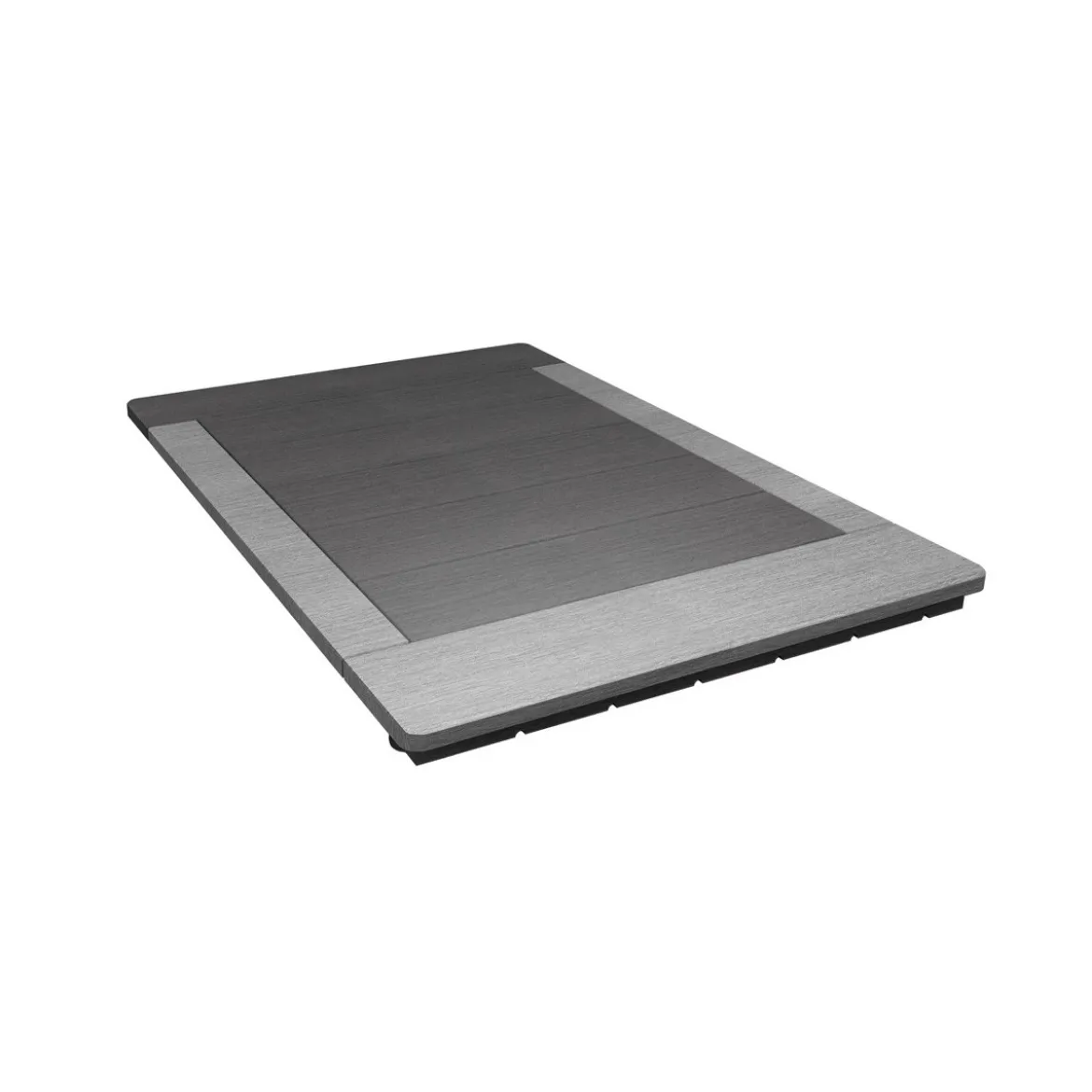 Pedana Base per Doccia Solare da Esterno Giardino 97x75 in Composito Antiscivolo