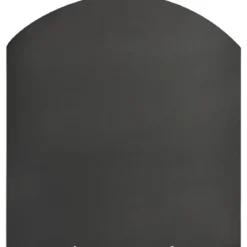 Pedana Salvapavimento per Stufa a Legna Pellet in Acciaio 100x90 cm