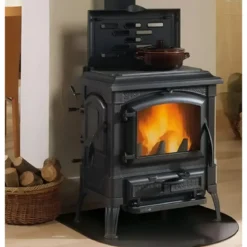 Pedana Salvapavimento per Stufa a Legna Pellet in Acciaio 100x90 cm